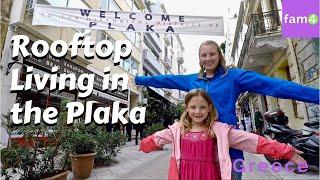 Living in a Rooftop Apartment in the Plaka, Athens (Ep. 66) - Family Travel Channel