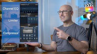 FCPX Audio Settings - Compressor, Limiter, EQ - the Magic Numbers