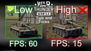 Top 5 Tips and Tricks that you should know in Warthunder Mobile!