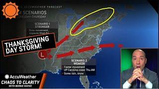 Chaos to Clarity: Thanksgiving Day Storm! Where Will it Snow?