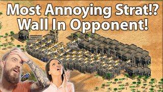 The Most Annoying Strategy #5 Wall In Your Opponent!
