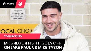 TOMMY FURY RANTS AT JAKE PAUL VS MIKE TYSON “IT’S DISGRACEFUL’ CONOR MCGREGOR, KSI, LOGAN PAUL