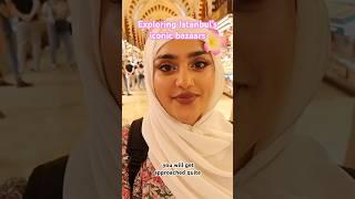 Spice bazaar, grand bazaar & haggling for a Turkish lamp! 🪔 #istanbul #hijabi #travelvlog