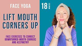 MOUTH CORNER LIFT - Face Exercises For Droopy Mouth Corners to Lift the Mouth Corners Naturally