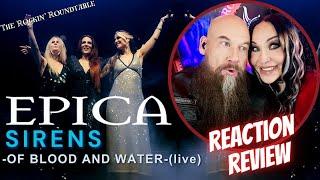 Metal couple REACT to -EPICA - Sirens - Of Blood and Water - feat. CHARLOTTE WESSELS & MYRKUR