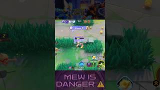 Buffed mew becomes new threat  #pokemonunite #mew