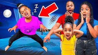 We CAUGHT Our Daughters SLEEPWALKING At 3AM