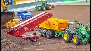 Modified and stock RC Tractors, Trucks, Excavators in small scale!