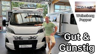 Beste Wohnmobil zum Einstieg | Kompakt & Praktisch | Fiat Ducato 10 Weinsberg Pepper