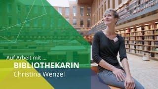 At home in the library  | At work with … Christina Wenzel from the SLUB