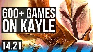 KAYLE vs LISSANDRA (MID) | 600+ games | EUW Diamond | 14.21