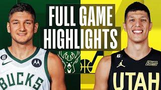 BUCKS at JAZZ | FULL GAME HIGHLIGHTS | March 24, 2023