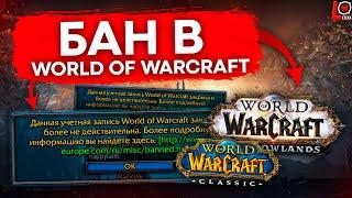 БАН В WORLD OF WARCRAFT ЗА ЧТО ДАЮТ И ЧТО ДЕЛАТЬ ЕСЛИ ЗАБАНИЛИ