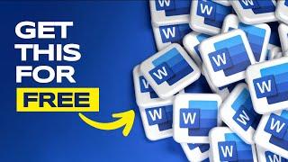 How to Download & Install Microsoft Word Office for FREE on Laptop 2024