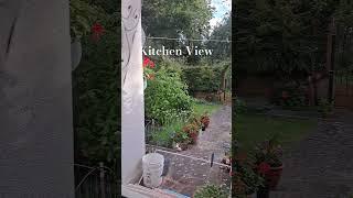 설거지 하는데 시간가는줄 모르겠다는 이사람 #Kitchen_view #Lovely_garden