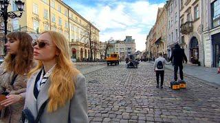 Львів 2025: порожній центр, Краківська і Галицька, Площа Ринок, проспект Шевченка Lviv walking tour