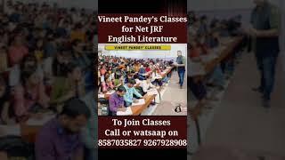 India's Biggest Batch for NET JRF English Literature #vineetpandeysshorts #youtubeshorts #shorts