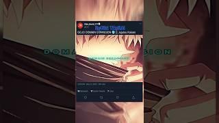 「Gojo」 perfect Domain Expansion️ || jujutsu kaisen #jjk #gojo #domainexpansion
