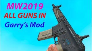 ВСЕ ПУШКИ ИЗ АДДОНОВ MW 2019 В ГАРРИС МОД Gmod garry's mod Warzone Mw 2019 MW2022  Modern warfare