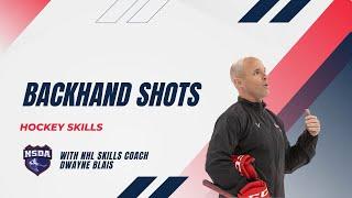 PRO HOCKEY TRAINING: The Backhand Shot