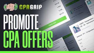 How To Promote CPA Grip Offers For Free | Easy Tutorial (2024)