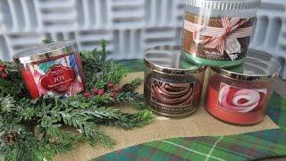 Peppermint Marshmallow 'Joy' Bath & Body Works Candle Comparison Sniff & Review!