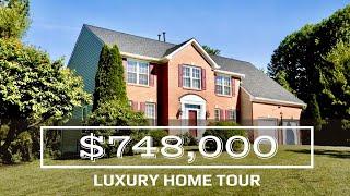 Bowie, MD - Luxury Estate Home Tour in Marleigh Community - Maryland Real Estate