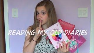 READING MY OLD DIARIES! |MissJuliaLeigh13