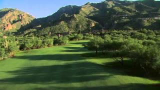 Loews Ventana Canyon Aerial View of Golf Courses and Hotel