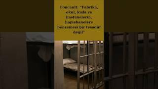Foucault;"Hapishanenin doğuşu"eserinde ne diyor? #michelfoucault#youtubeshorts #felsefe #keşfet #yol
