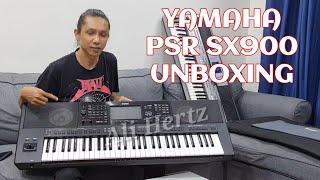 YAMAHA PSR SX900 UNBOXING