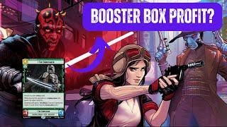 Booster Box Opening #1- Star Wars Unlimited Set 2 | Shadows Of The Galaxy - Can We Pull A Profit?