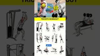 Effective Triceps Workout   #exercise #fitness #gym #gymtok #workout #shorts