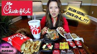 Chick-Fil-A MUKBANG • vegan