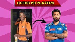 Guess the Cricket Players by Their Child Hood Pics | Cricket Quiz 2024 | Cricket Questions