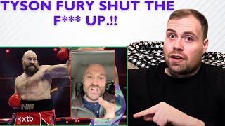  SHUT THE F*** UP TYSON FURY… YOU WERE NOT ROBBED AGAINST OLEKSANDR USYK…!!!!