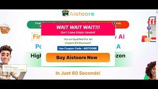 AiStoore Review -  Amazon Affiliate Store Builder