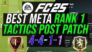 *POST PATCH* BEST META 4-4-1-1 CUSTOM TACTICS & FORMATION TO GET MORE WINS - EA FC 25