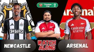 Newcastle vs Arsenal League Cup 2nd Leg Live Watch Along