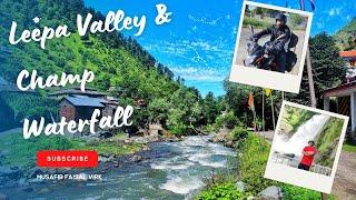 Part-3 Chamb Waterfall - Leepa Valley - India Pakistan LOC - MotoVloging - Bike travel on #cb150r