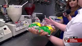 King Cake Season begins at Meche's Donuts (pt 3)