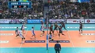 09-10 season Osvaldo Hernandez in korea volleyball league