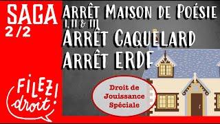 Episode 2 Saga Caquelard et Maison de poésie, création et durée des droits réels