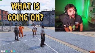 Saab Listens To The PD Radio When Chang Gang Started Causing Chaos In The MRPD Cells | GTA RP