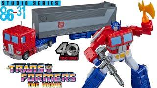 Transformers Studio Series 86 Commander Class Optimus Prime Review!