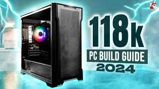 118K PC Build Guide 2024 | ft. i5 14400 & RTX 4060