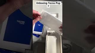 Unboxing Tecno Pop 7