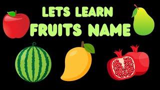 Fruits Names | PreSchool Learning | English Vocabulary for Kids| #learningforkids  #fruitsname #kids