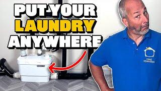 How To Install A Drain Pump To Add A Bathroom or Laundry Room