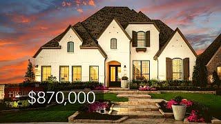 Luxury Model Home Tour | Highland Homes 60' Model | Mustang Lakes | Celina Tx